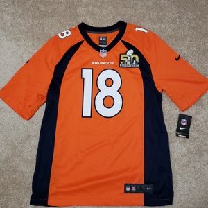 Nike Denver Broncos Super Bowl 50 On Field Jersey